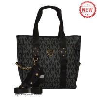 michael kors jet set multifunction medium zwart schoudertas Outlet Almere Stad 54wpv338